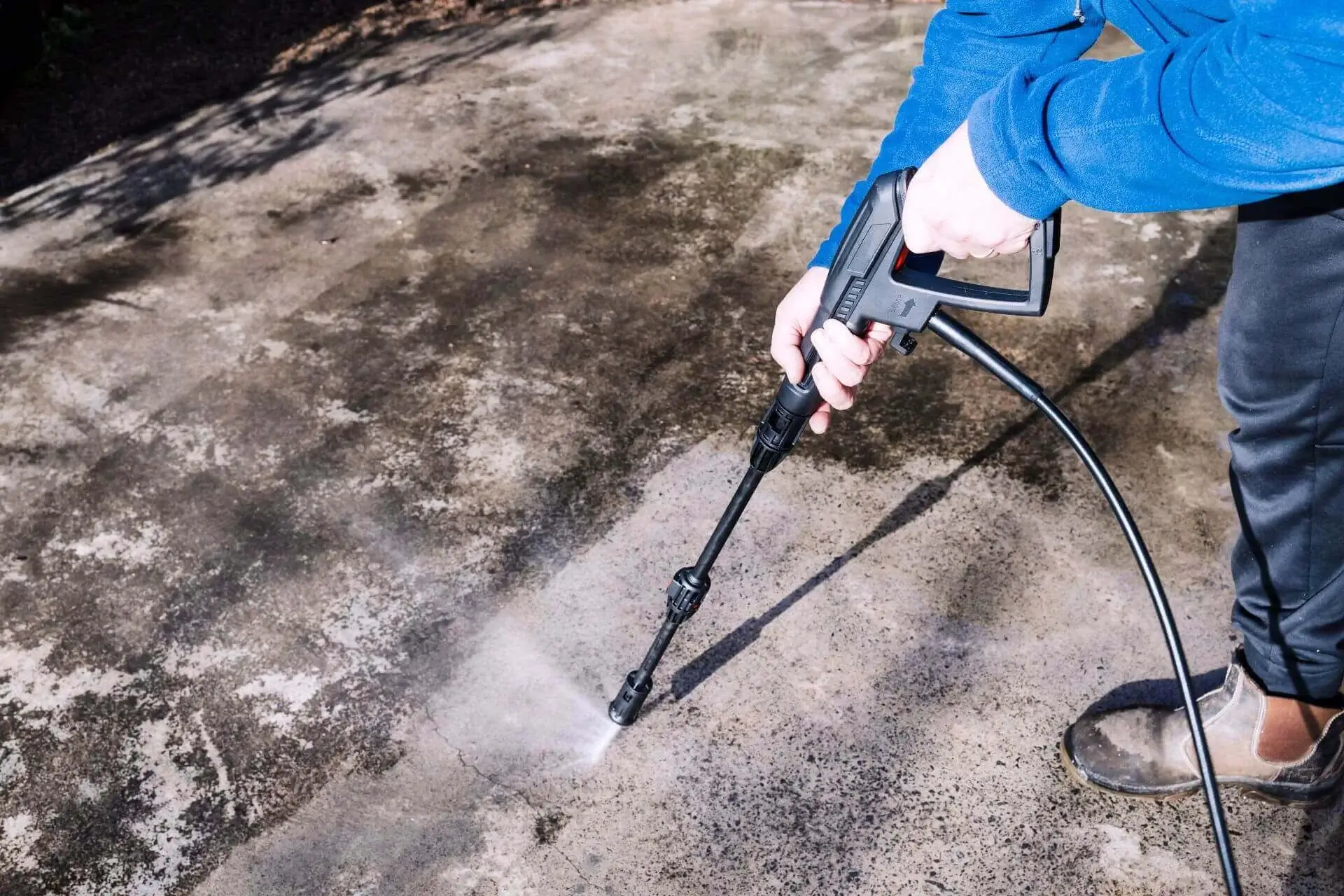 patio pressure washing in Linton